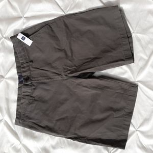 Gap Khaki Factory Sz 36 Grey Lived In Shorts.